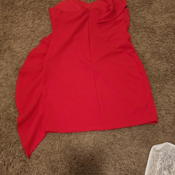 RED mini dress - Picture 4 of 4